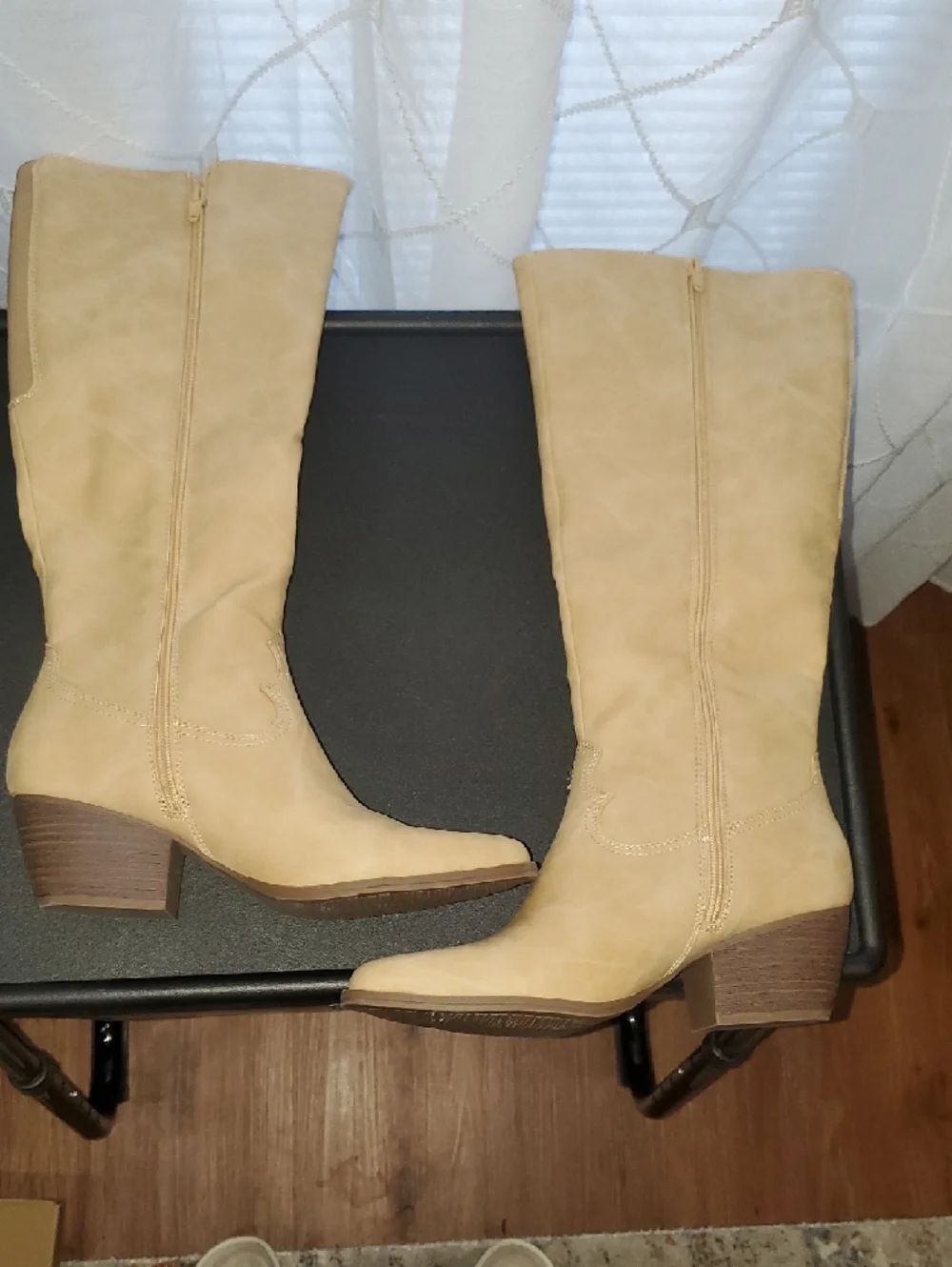 FRYE AND CO. Tall Boots in Tan - Picture 8 of 11